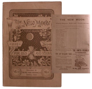 Item #9602 The New Moon Magazine December 1892 Vol. XII No. 2