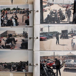 Item #9603 Motorcycle Enthusiast Photograph Album Ride to the Wall POW MIA 1990s