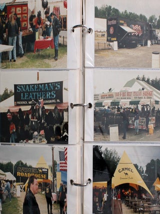Motorcycle Enthusiast Photograph Album Ride to the Wall POW MIA 1990s