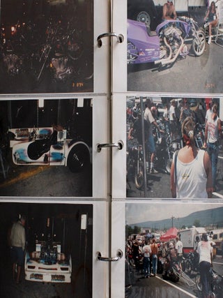 Motorcycle Enthusiast Photograph Album Ride to the Wall POW MIA 1990s