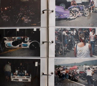 Motorcycle Enthusiast Photograph Album Ride to the Wall POW MIA 1990s