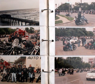 Motorcycle Enthusiast Photograph Album Ride to the Wall POW MIA 1990s
