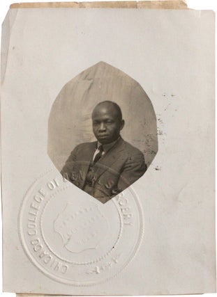Item #9616 African American Dentist Identification ID Card Arkansas