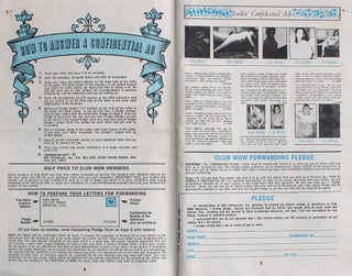 Swingers Personal Ads WOW! No. 15 The Magazine of Club WOW