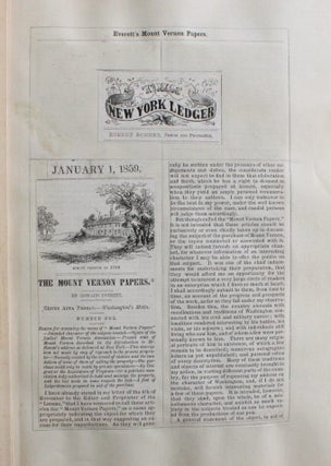 Edward Everett Mount Vernon Papers Original Publication + 2 Autograph Ltr